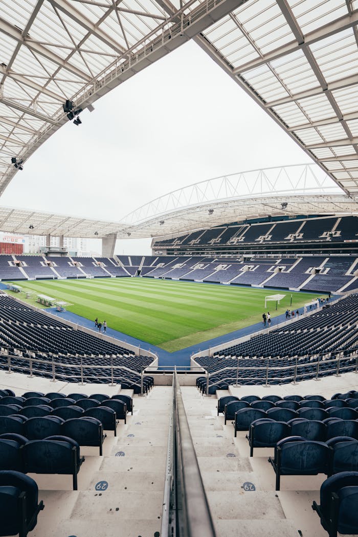 An Empty Sports Stadium